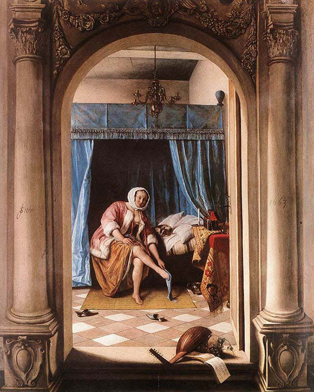 A Woman at her Toilet 